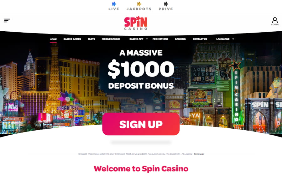 Spin-Casino-main-page